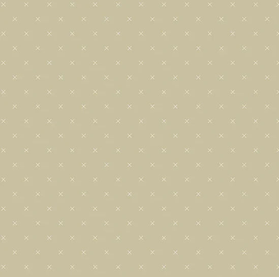 All my X's in Sand for Andover Fabrics, Designer Fabric