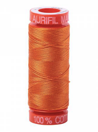 Aurifil Cotton Thread — Pumpkin 2150 — Small 50wt