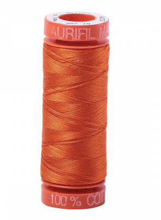 Aurifil Cotton Thread — Orange 2235 — Small 50wt