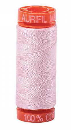 Aurifil Cotton Thread — Pale Pink 2410 — Small 50wt
