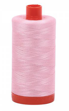 Aurifil Cotton Thread — Baby Pink 2423 — Medium 50wt