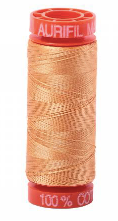 Aurifil Cotton Thread — Golden Honey 2214 — Small 50wt