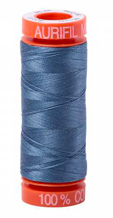 Aurifil Cotton Thread — Blue Grey 1126 — Small 50wt