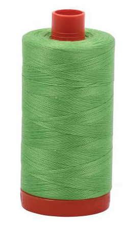 Aurifil Cotton Thread — Shamrock Green 6737 — Medium 50wt