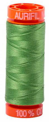 Aurifil Cotton Thread — Grass Green 1114 — Small 50wt