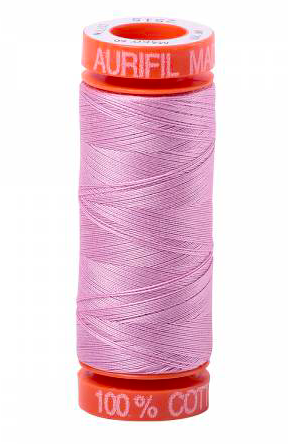 Aurifil Cotton Thread — Light Orchid 2515 — Small 50wt