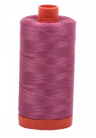 Aurifil Cotton Thread — Rose 2450 — Medium 50wt