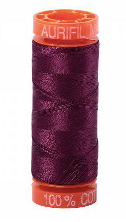 Aurifil Cotton Thread — Plum 4030 — Small 50wt