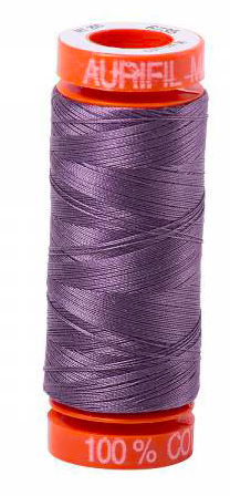 Aurifil Cotton Thread — Plumtastic 6735 — Small 50wt
