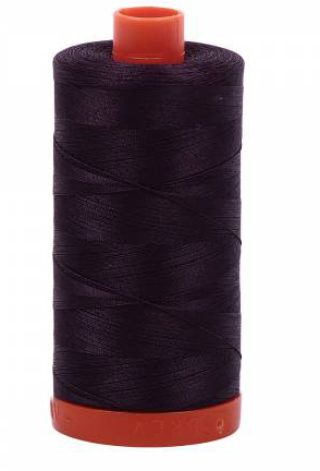 Aurifil Cotton Thread — Aubergine 2570 — Medium 50wt