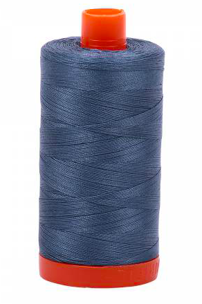 Aurifil Cotton Thread — Medium Blue Grey 1310 — Medium 50wt