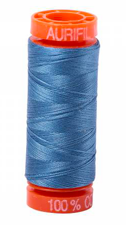 Aurifil Cotton Thread — Wedgewood 4140 — Small 50wt