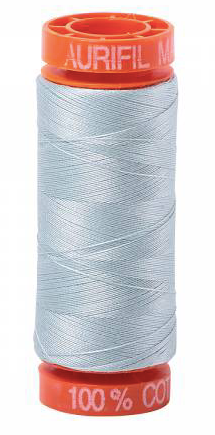 Aurifil Cotton Thread — Light Grey Blue 5007 — Small 50wt