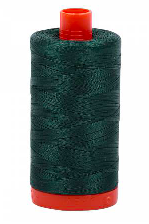 Aurifil Cotton Thread — Medium Spruce 2885 — Medium 50wt