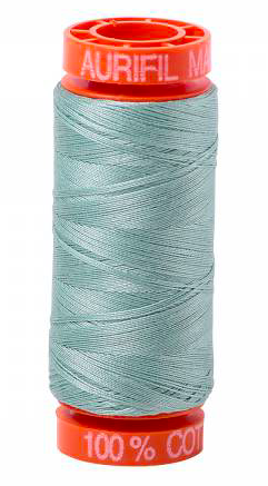 Aurifil Cotton Thread — Light Juniper 2845 — Small 50wt
