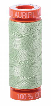 Aurifil Cotton Thread — Pale Green 2880 — Small 50wt
