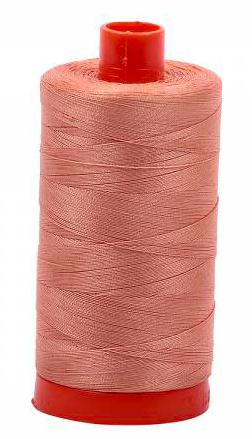 Aurifil Cotton Thread — Peach 2215 — Medium 50wt