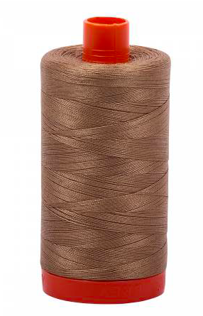 Aurifil Cotton Thread — Toast 6010 — Medium 50wt