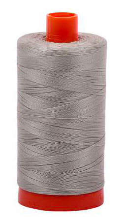 Aurifil Cotton Thread — Light Grey 5021 — Medium 50wt