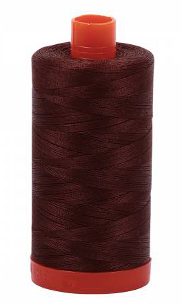 Aurifil Cotton Thread — Chocolate 2360 — Medium 50wt