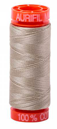 Aurifil Cotton Thread — Stone 2324 — Small 50wt