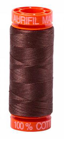 Aurifil Cotton Thread — Medium Bark 1285 — Small 50wt