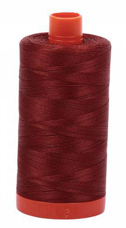 Aurifil Cotton Thread — Rust 2355 — Medium 50wt