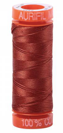 Aurifil Cotton Thread — Copper 2350 — Small 50wt