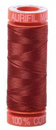 Aurifil Cotton Thread — Terracotta 2385 — Small 50wt