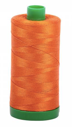 Aurifil Cotton Thread — Pumpkin 2150 — Medium 40wt