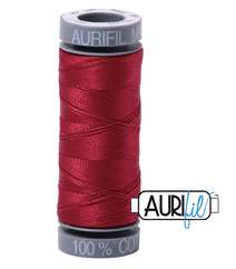 Aurifil Cotton Thread — Burgundy 1103 — Small 28wt