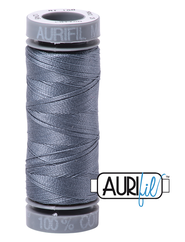 Aurifil Cotton Thread — Dark Grey 1246 — Small 28wt