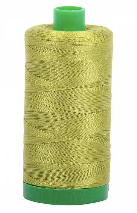 Aurifil Cotton Thread — Light Leaf Green 1147 — Medium 40wt