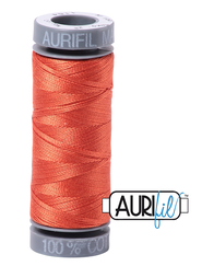 Aurifil Cotton Thread — Dusty Orange 1154 — Small 28wt