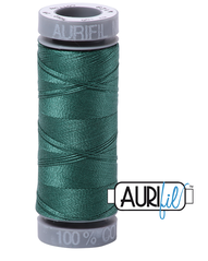 Aurifil Cotton Thread — Turf Green 4129 — Small 28wt