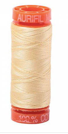 Aurifil Cotton Thread — Champagne 2105 — Small 50wt
