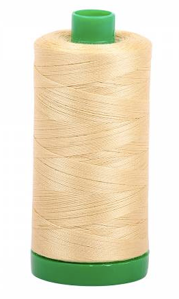 Aurifil Cotton Thread — Wheat 2125 — Medium 40wt