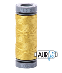 Aurifil Thread - Cotton Thread Solid 50wt -  Gold Yellow - 5015, Thread, Aurifil, [variant_title] - Mad About Patchwork