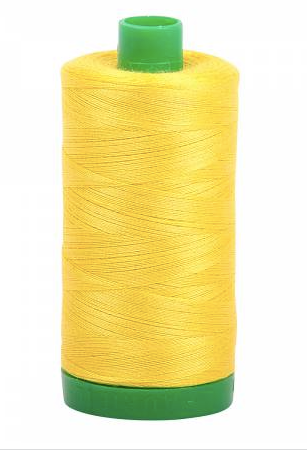 Aurifil Cotton Thread — Canary 2120 — Medium 40wt