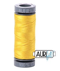 Aurifil Thread - Cotton Thread Solid 50wt -  Canary - 2120, Thread, Aurifil, [variant_title] - Mad About Patchwork