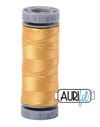 Aurifil Cotton Thread — Yellow 2135 — Small 28wt