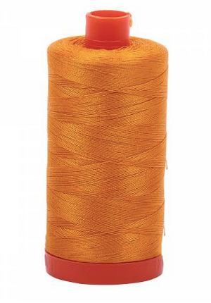 Aurifil Cotton Thread — Yellow Orange 2145 —  Medium 50wt