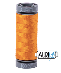 Aurifil Cotton Thread — Yellow Orange 2145 —  Small 28wt