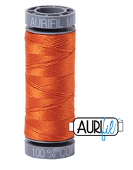 Aurifil Cotton Thread — Orange 2235 — Small 28wt