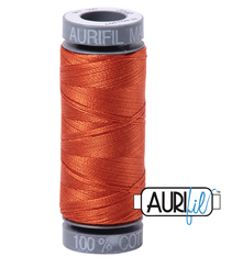 Aurifil Cotton Thread — Rusty Orange 2240 — Small 28wt