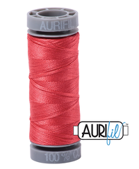 Aurifil Cotton Thread — Medium Red 5002 — Small 28wt