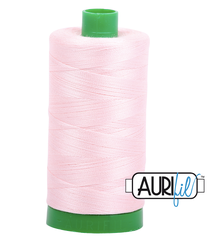 Aurifil Cotton Thread — Pale Pink 2410 — Medium 40wt