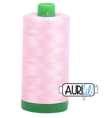 Aurifil Cotton Thread — Baby Pink 2423 — Medium 40wt