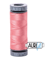 Aurifil Cotton Thread — Peachy Pink 2435 — Small 28wt