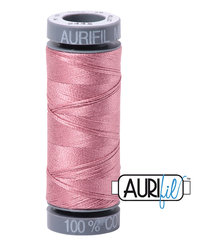 Aurifil Cotton Thread — Victorian Rose 2445 — Small 28wt